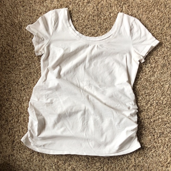 Lot of 3 Sz S Old Navy Maternity Scoop Neck Tees - Picture 2 of 4